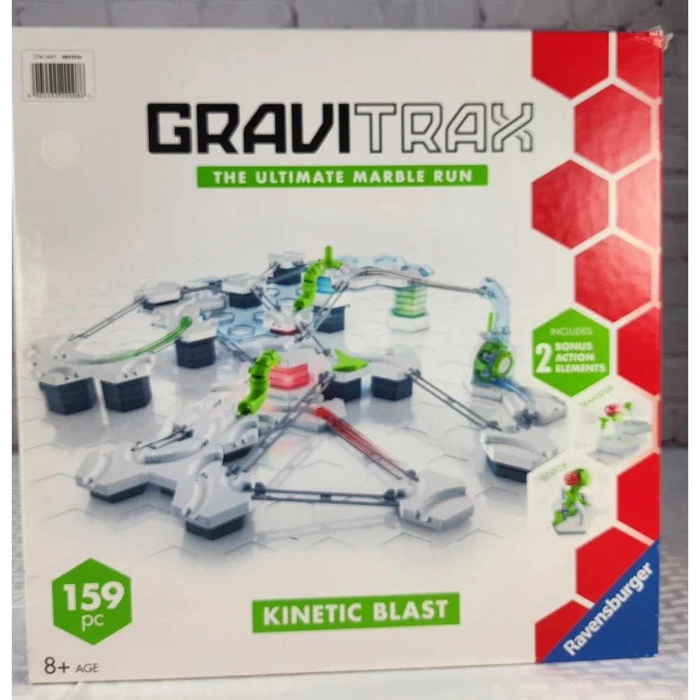 GraviTrax Marble Run Set Kinetic Blast – 159-Piece STEM Building Toy